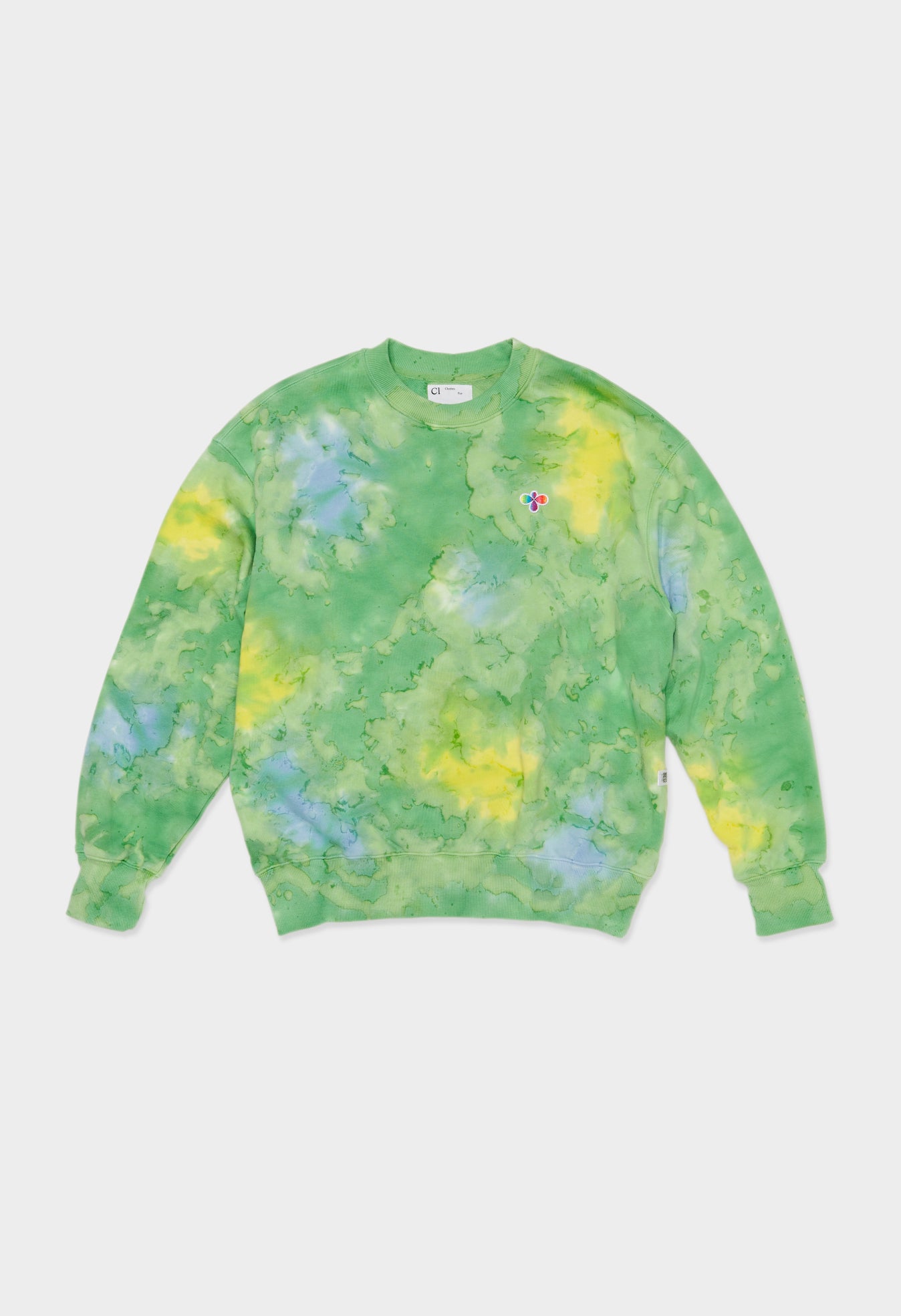 Marble Dye Crewneck Sweatshirt