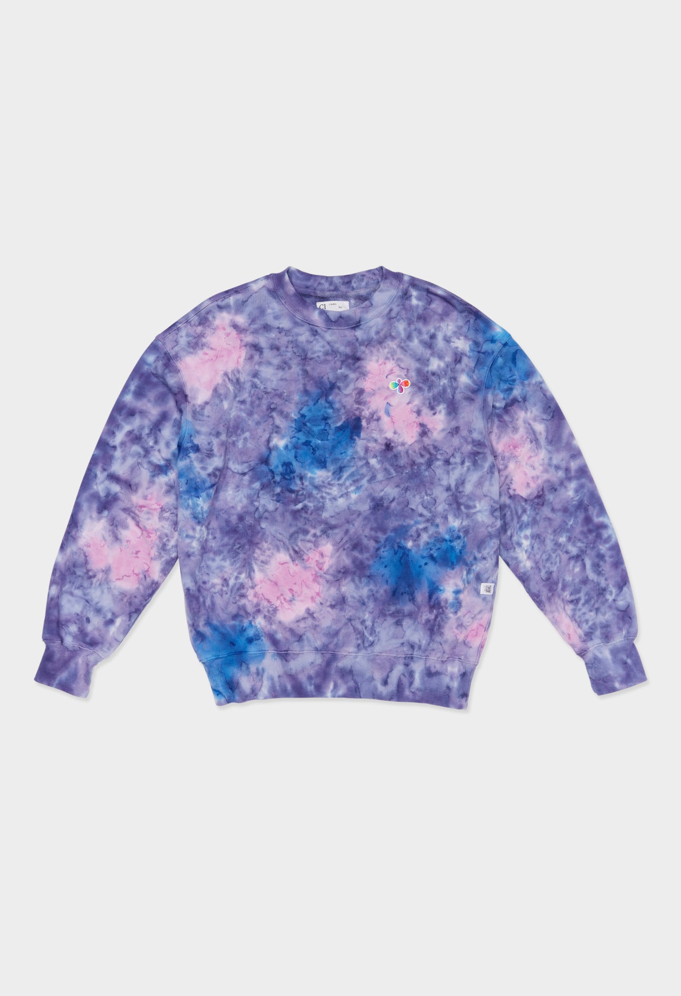 Marble Dye Crewneck Sweatshirt