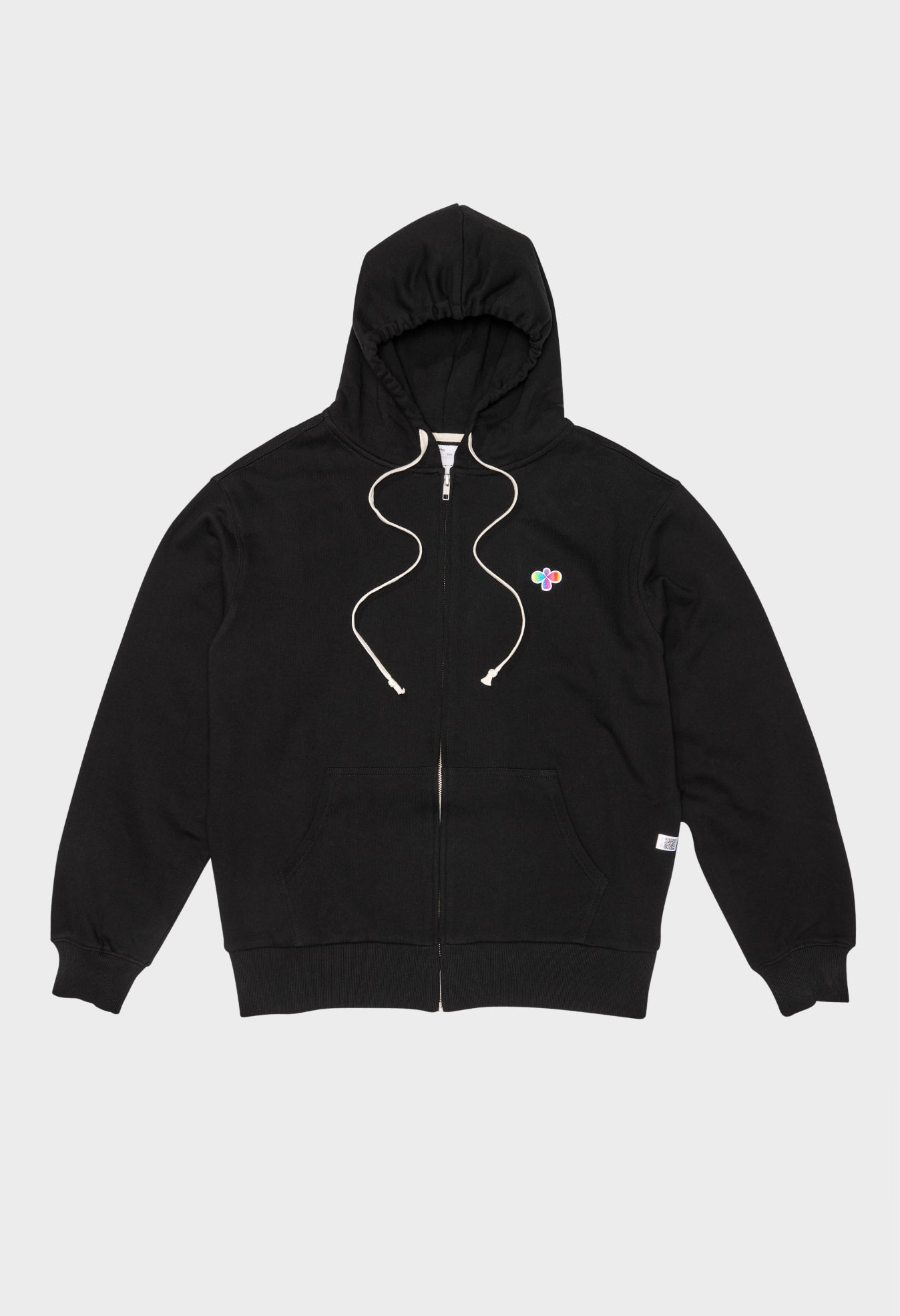 Cdg zip up discount hoodie